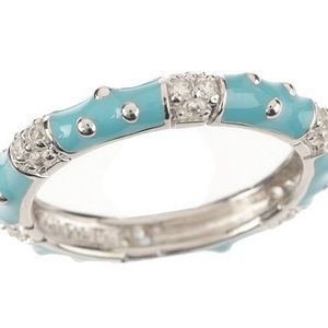 Joseph Esposito Turquoise Enamel Ring
